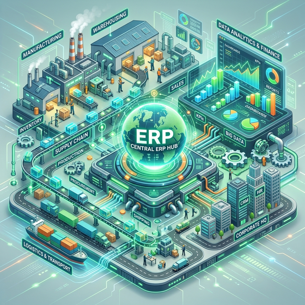 ERP
Development Illustration